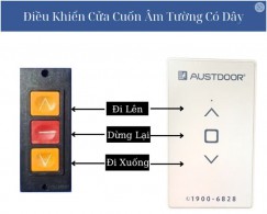 Hướng dẫn cách sử dụng chìa khóa cửa cuốn Austdoor_cửa cuốn thông minh