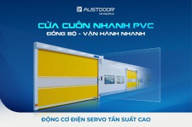 Cửa Cuốn Nhanh PVC - Dùng Lý Tưởng Trong Công Nghiệp